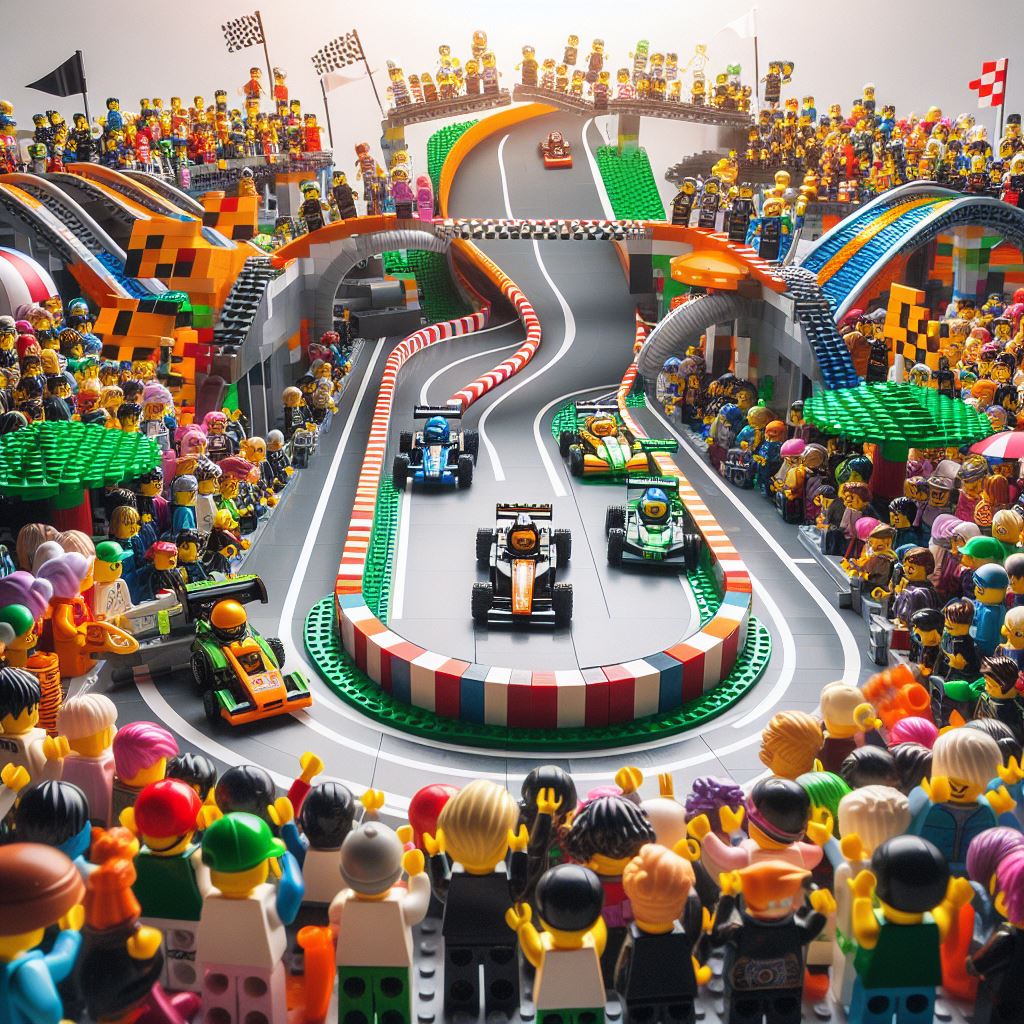 Build-Your-Own LEGO Race Track - toybrickshow.com